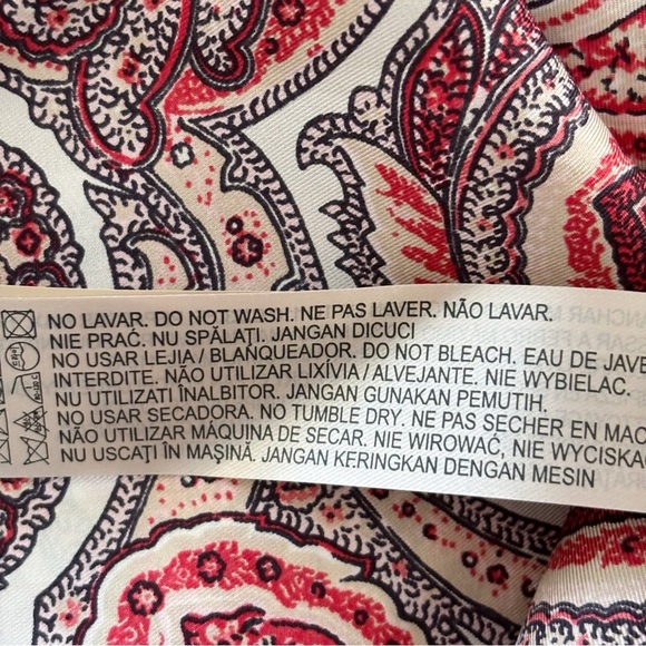 Massimo Dutti Dress Silk Paisley Shift - Picture 10 of 11